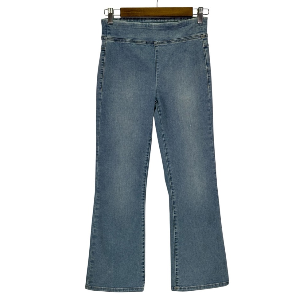 We The Free‎ In My Feelings Women's Mid Rise Crop Bootcut Pull On Jeans Size XS